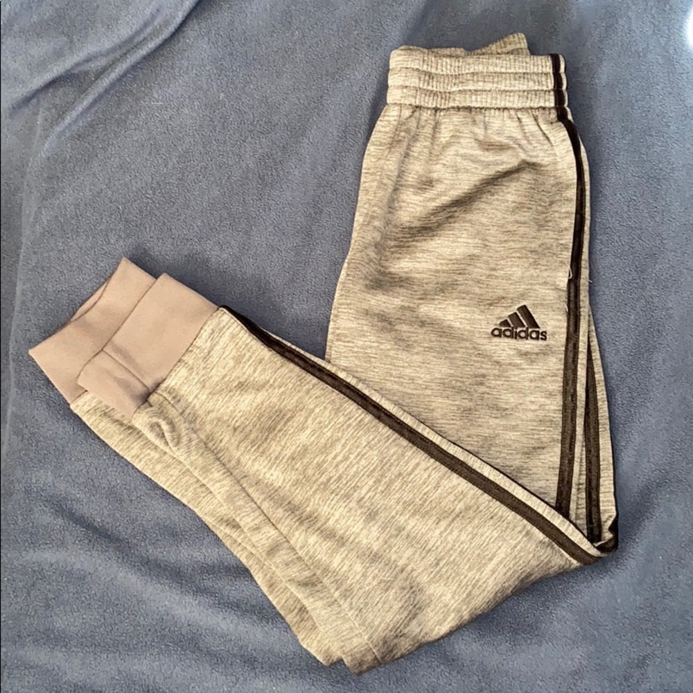 Grey Adidas Sweatpants/ Joggers